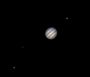 Jupiter et 3 satellites