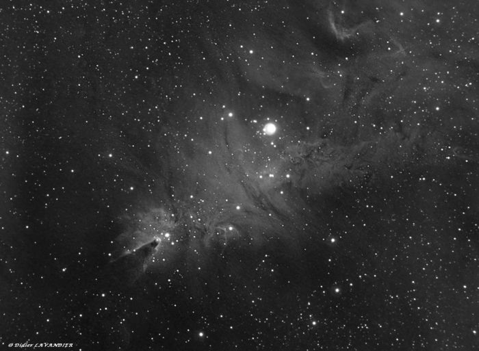Nébuleuse du Cone en Halpha