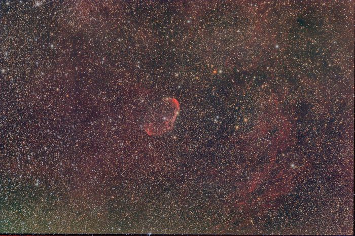 L e croissant ngc 6888