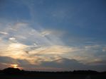 Nuages au couchant