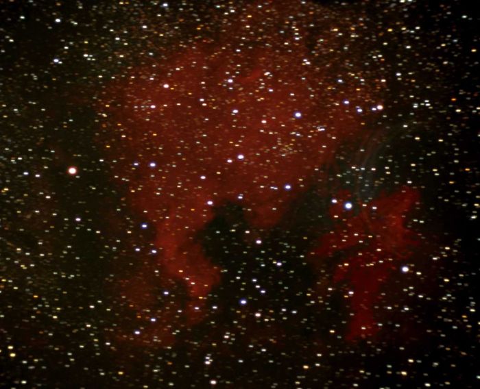Nébleuse North América ngc7000