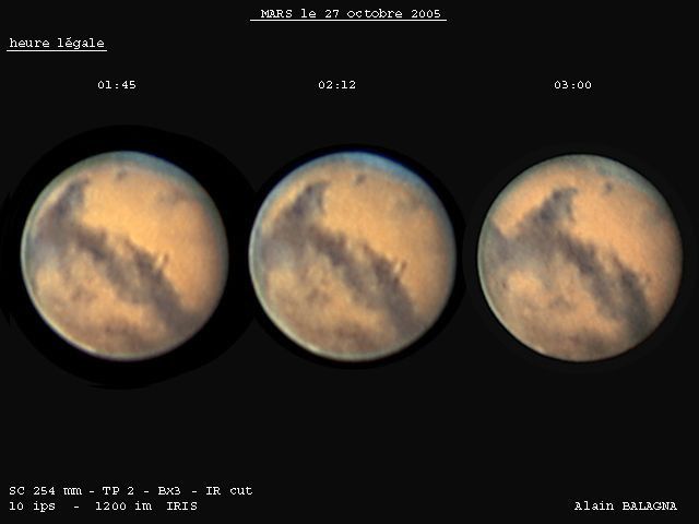 Mars 27 oct évol