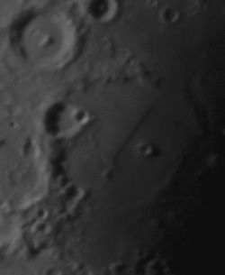 Le Mur droit (Rupes Recta)