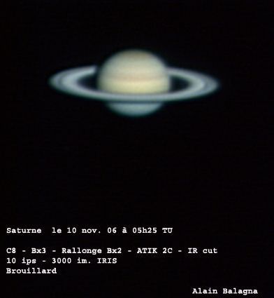 saturne 10 nov 06