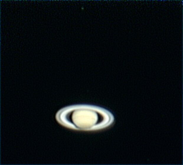 Saturne, Titan, Rhea et Thetys