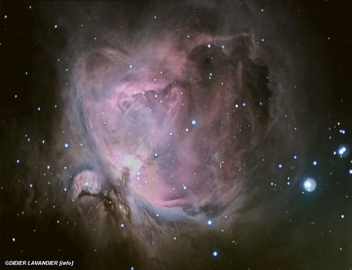 M42 (NGC1976) - la grande nébuleuse d'Orion