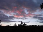 Nuages roses vers Laval