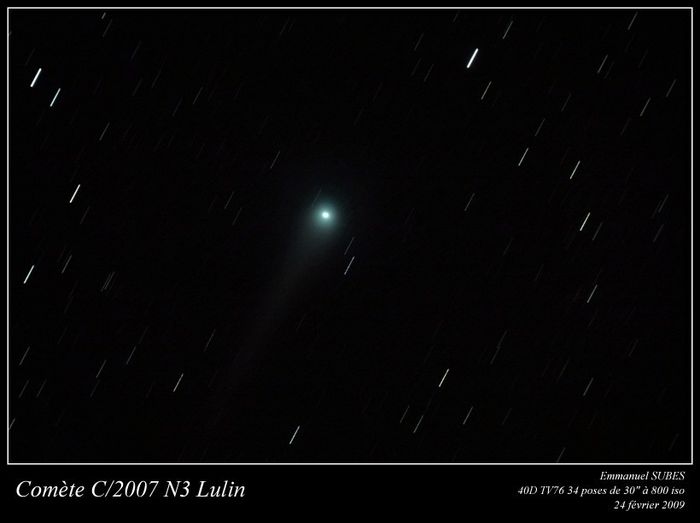 Comète C/2007 N3 Lulin