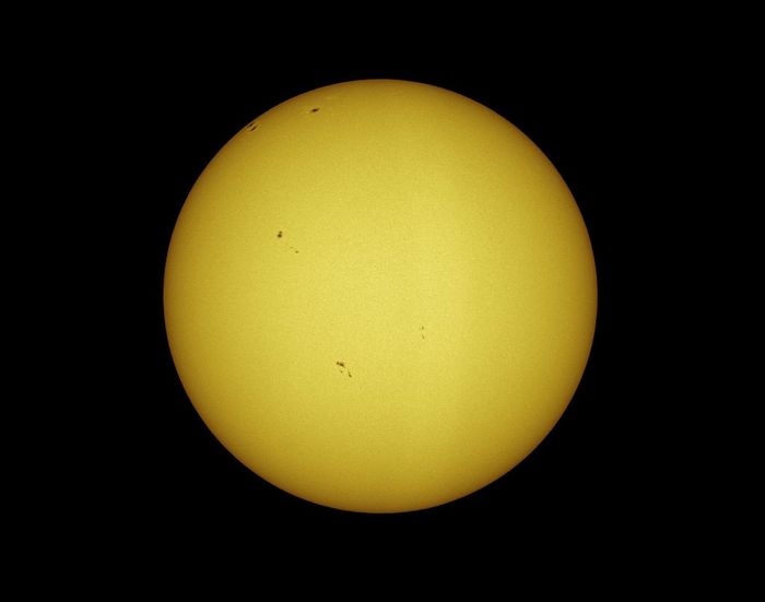 Soleil entier - lunette achro 150/1200+baader fk