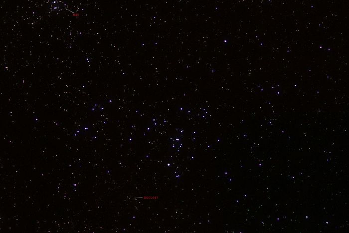 Les Hyades, NGC1647, M45