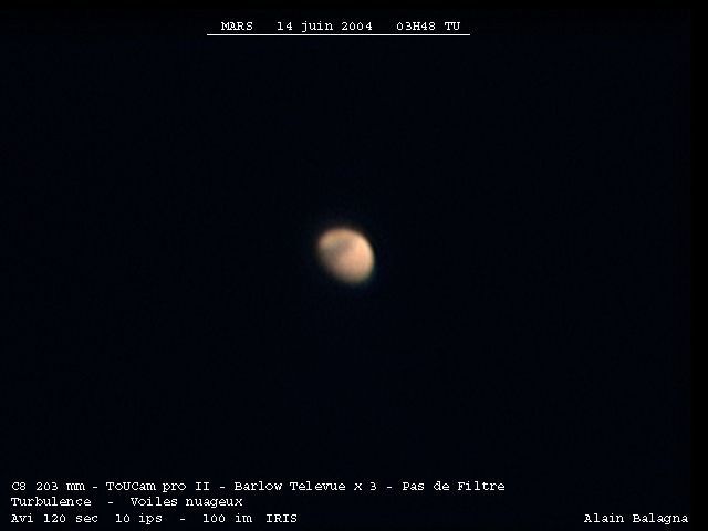 MARS le 14 juin 2005