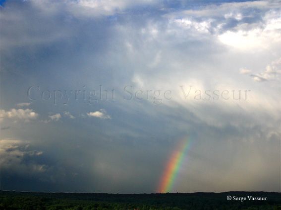 Arc en ciel à rayons 03