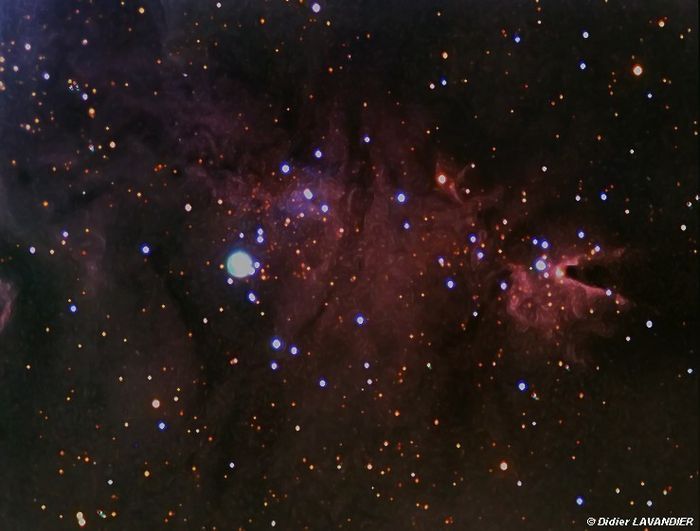 La nébuleuse du Cone - NGC 3745