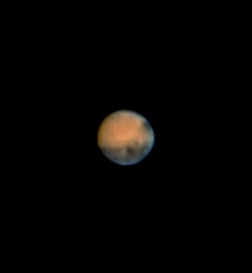 Mars à 91 MKm