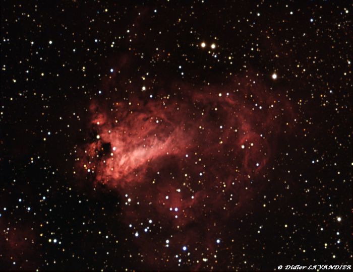 M17  (NGC 6618) - la nébuleuse Oméga
