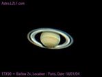 Saturne sur ETX90