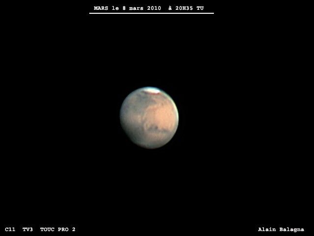 Mars 8 mars 2010 suite