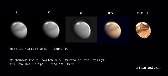 MARS 14 juillet 2005
