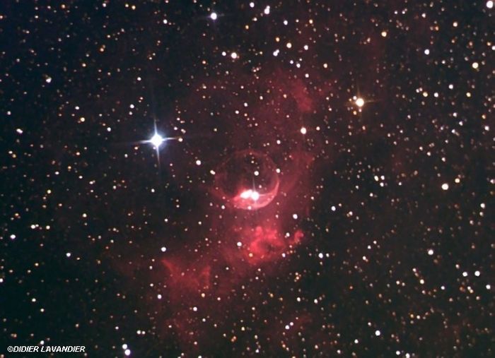 La nébuleuse de la Bulle - NGC7635