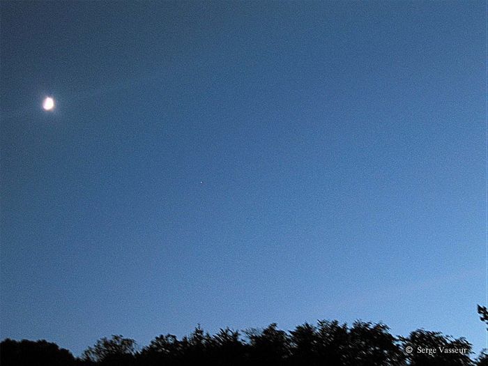 Alignement Lune - Jupiter - Regulus 01