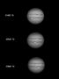 Jupiter le 27 Juillet (3 clichés)