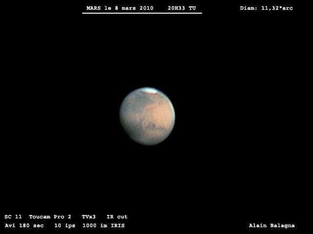 MARS 8 mars 2010