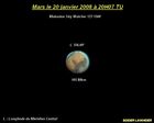 Mars à 105 Mkm