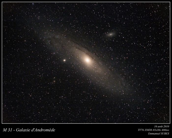 M 31 - Galaxie d'Andromède