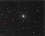 M100 avec position des autres galaxies