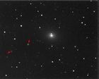M100 avec position des autres galaxies