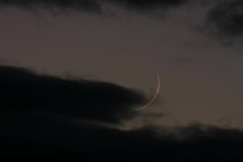 Animation lune et nuages