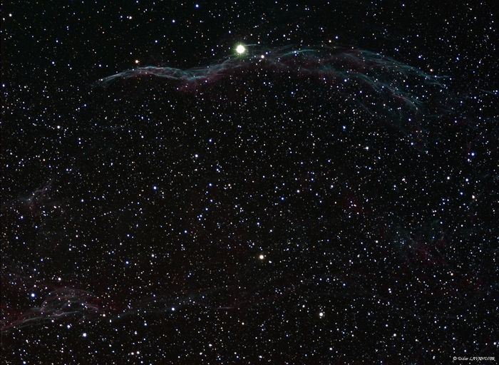 Dentelles autour de 52 Cygnus - NGC6960