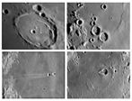 4 cratères lunaires le 2 Juin 2006