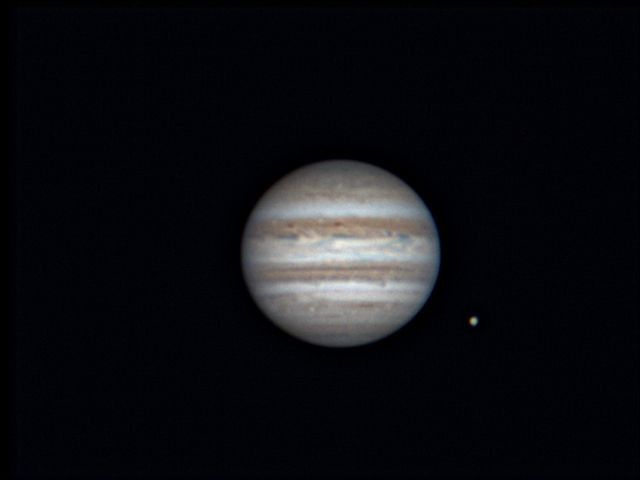 Jupiter et Ganymède