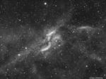 X nebula en Halpha 6nm Astronomik
