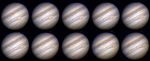 Jupiter de 21h05 à 21h50 Tu
