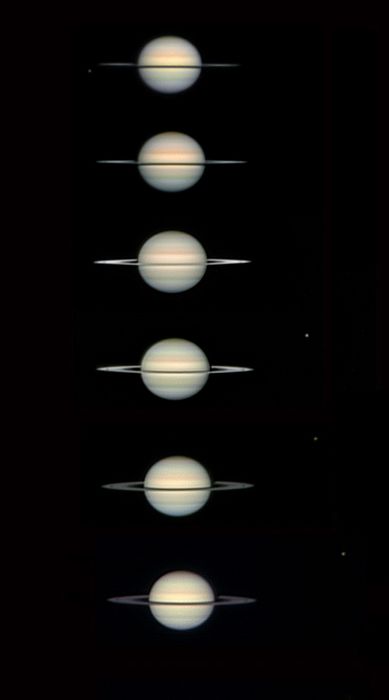 saturne pendant  6 mois
