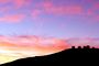 coucher de soleil sur le VLT