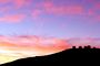 coucher de soleil sur le VLT