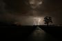 orage en campagne