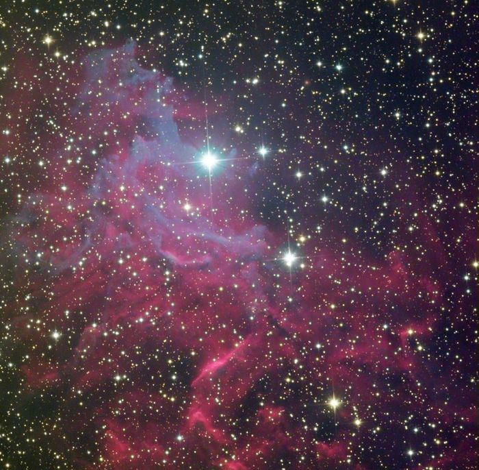 IC 405 et &quot;l'étoile vagabonde&quot;