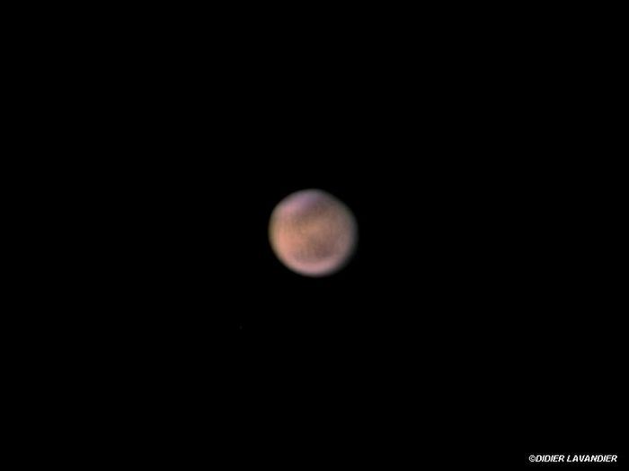 Mars à 92 Mkm au MK127 Skywatcher