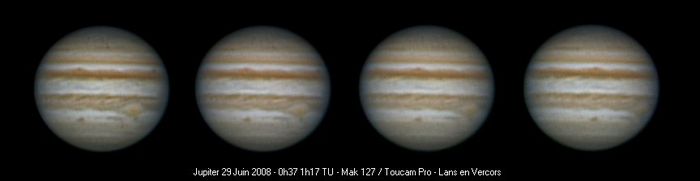 Jupiter au mak 127