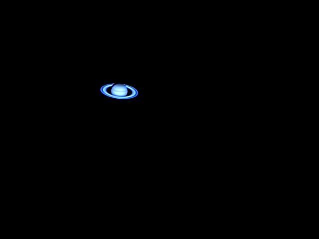Première image de Saturne