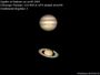 Jupiter et Saturne en Avril 2005