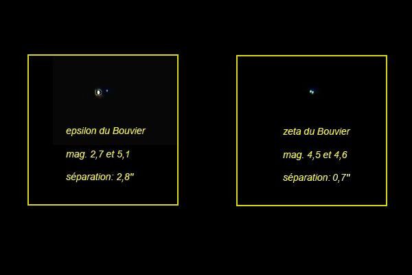 epsilon et  zeta  du Bouvier