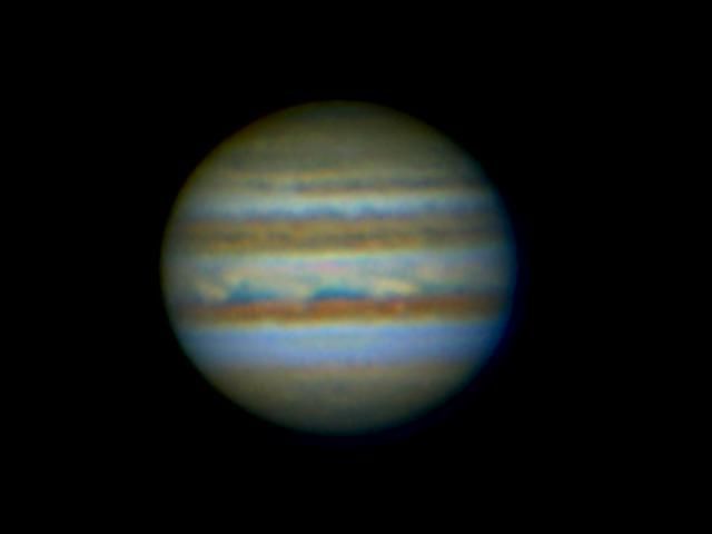 Jupiter le 13.02.04 à la montagne de Lure (04) 1600m 01.10 du matin