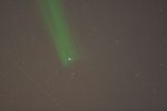 Swan et lazer vert