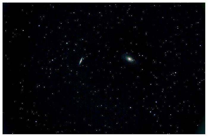 M81,82 &amp; NGC 3077 au TéléObjectif 300mm
