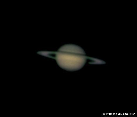Saturne à 1 340 Mkm de la Terre;